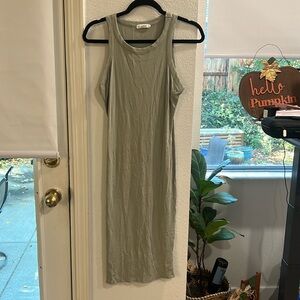 Mint Large bodycon Maternity dress